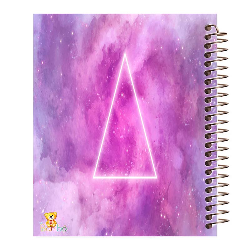 دفتر زبان طرح مثلث کد 454