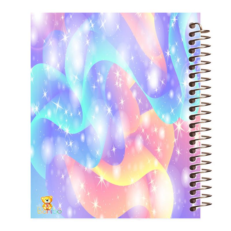 دفتر زبان طرح رنگی کد 479