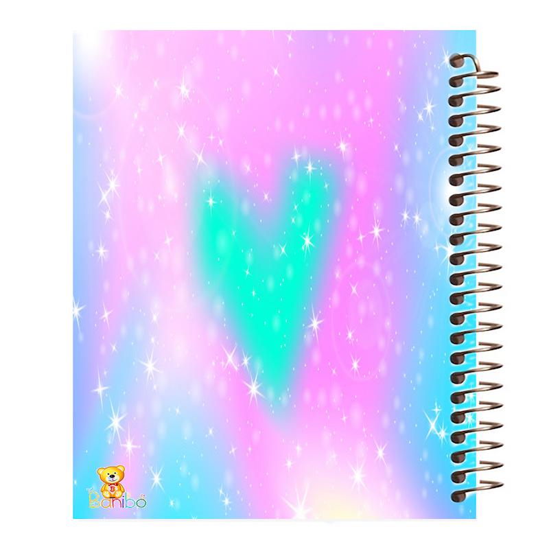 دفتر زبان طرح قلب کد 481