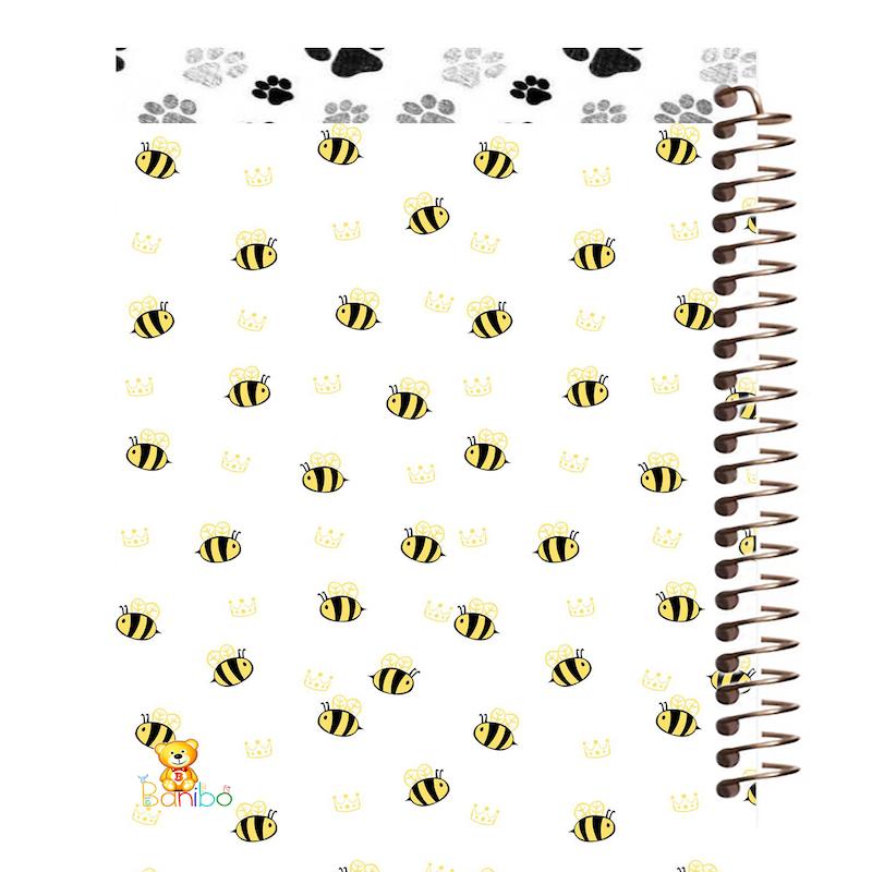 دفتر زبان طرح زنبور کد 495