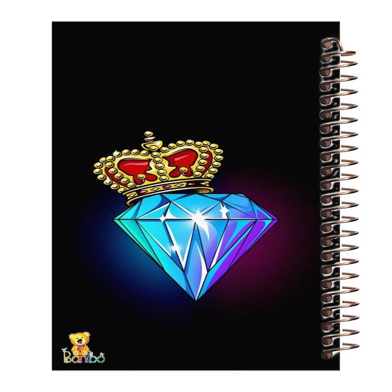 دفتر زبان طرح الماس کد 514