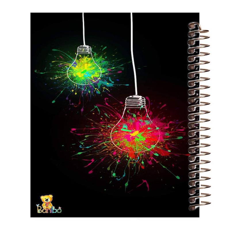 دفتر زبان طرح لامپ کد 515