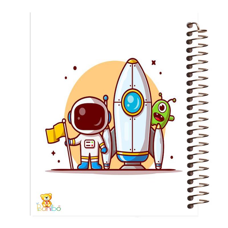 دفتر زبان طرح فضانورد کد 523