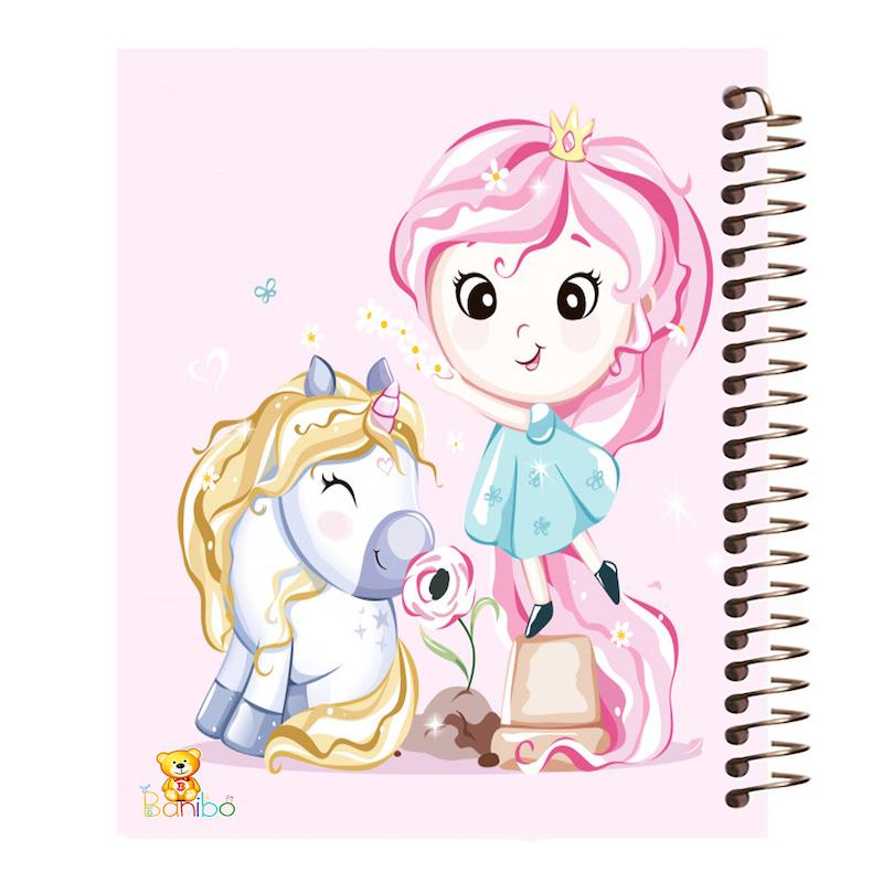 دفتر زبان طرح اسب تک شاخ کد 572