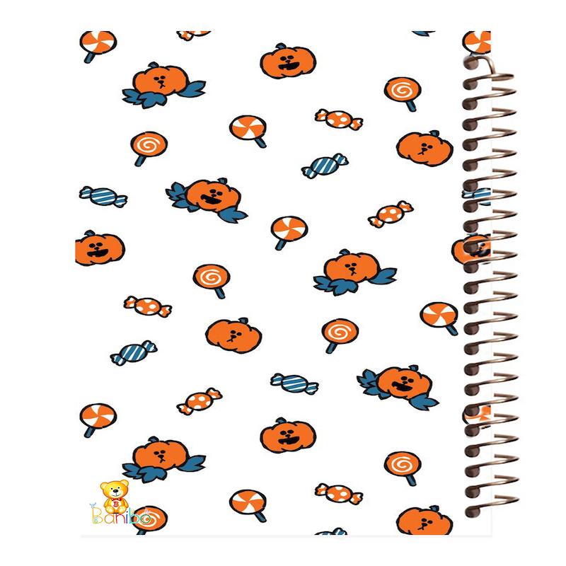 دفتر زبان طرح هالووین کد 666