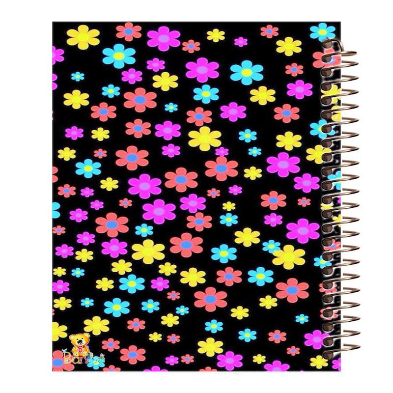 دفتر زبان طرح گل کد 779