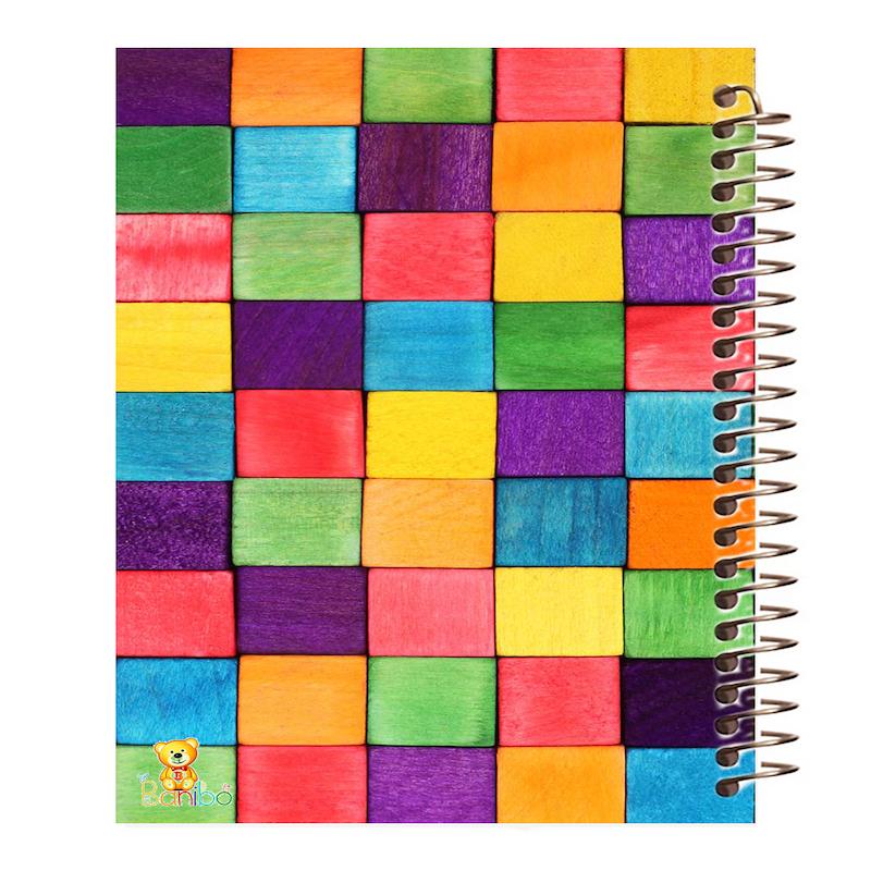 دفتر زبان طرح رنگی کد 792
