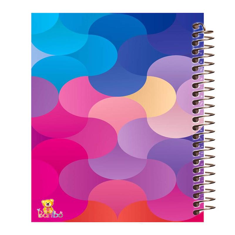 دفتر زبان طرح رنگی کد 794