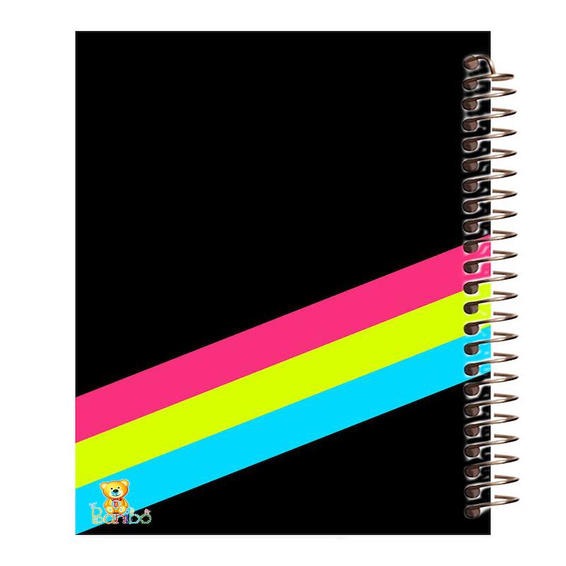 دفتر زبان طرح رنگی کد 796