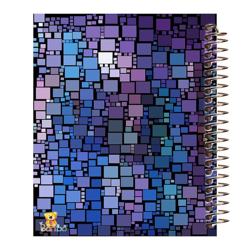 دفتر زبان طرح رنگی کد 797