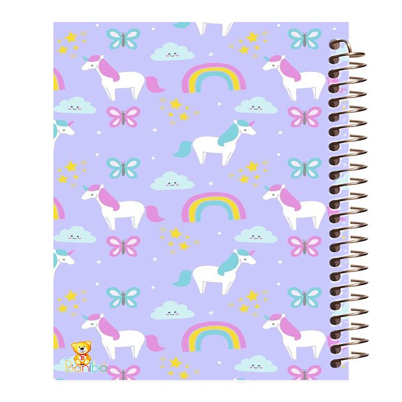 دفتر زبان طرح اسب تک شاخ کد 885