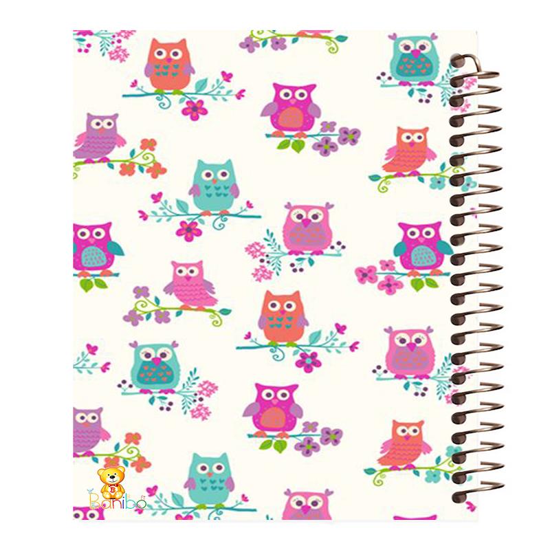 دفتر زبان طرح جغد کد 888