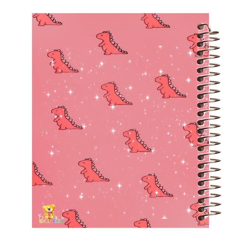 دفتر زبان طرح دایناسور قرمز کد 924