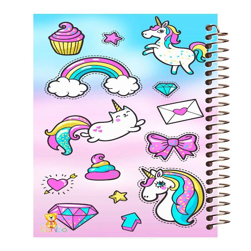 دفتر زبان طرح یونیکورن کد 940