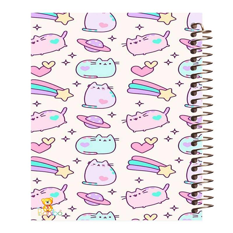 دفتر زبان طرح گربه کد 950