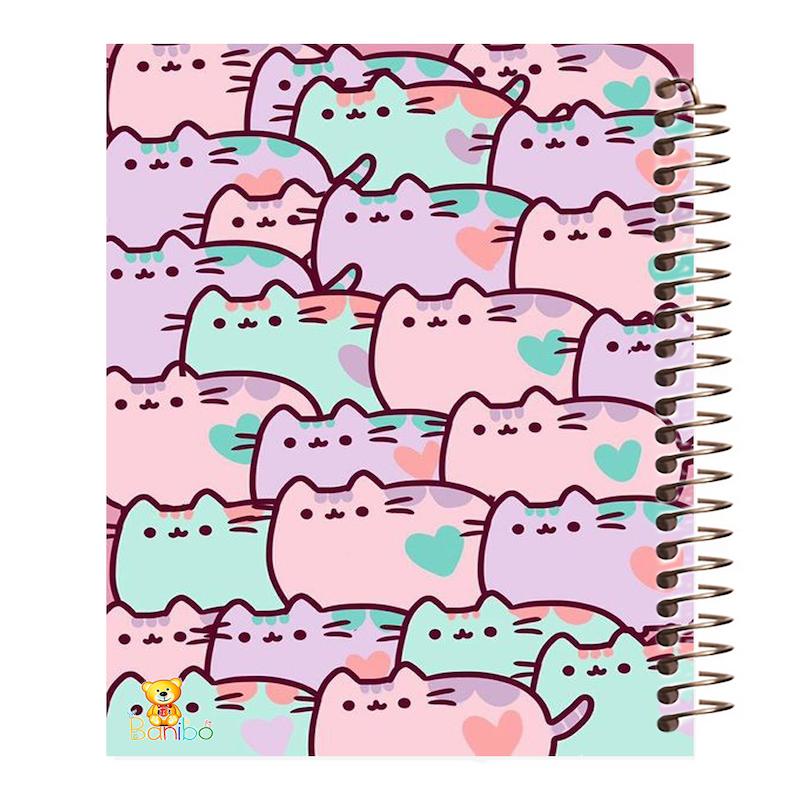 دفتر زبان طرح گربه کد 1000