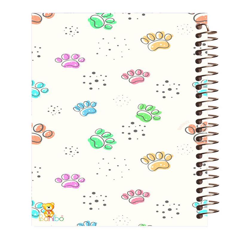 دفتر زبان طرح رد پا سگ کد 1056