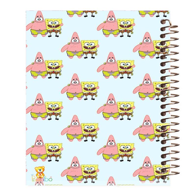 دفتر زبان طرح باب اسفنجی کد 1060