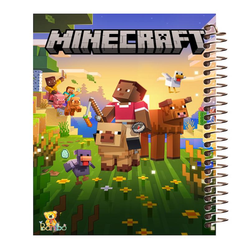 دفتر زبان طرح ماینکرافت کد 1231