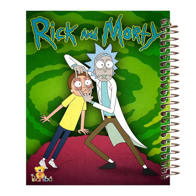 دفتر زبان طرح ریک و مورتی کد 1241