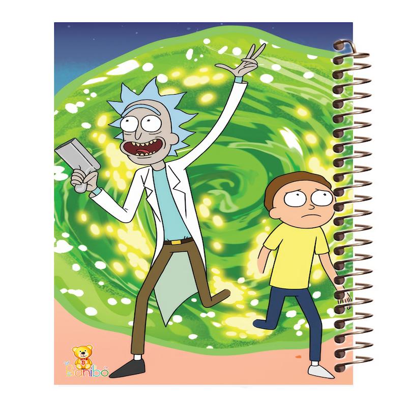 دفتر زبان طرح ریک و مورتی کد 1242