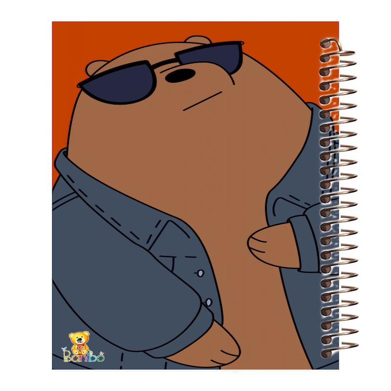 دفتر زبان طرح خرس کد 1246