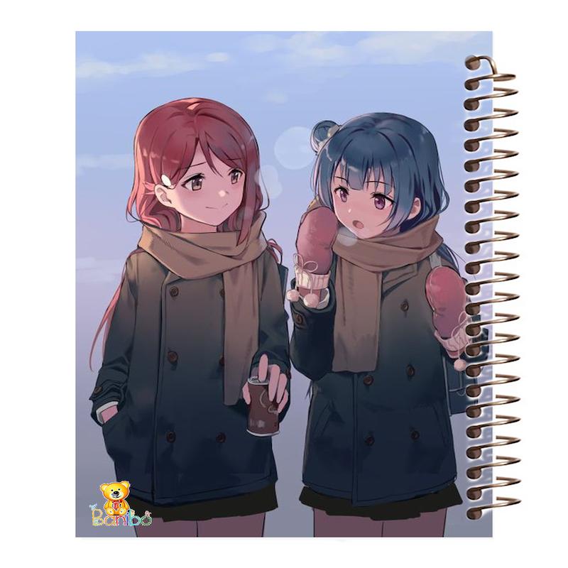 دفتر زبان طرح انیمه دختر کد 2326