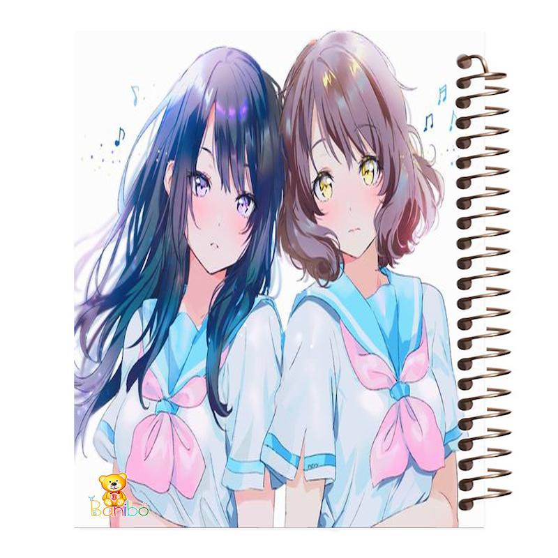 دفتر زبان طرح انیمه دختر کد 2333