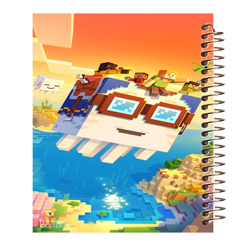 دفتر زبان طرح ماینکرافت کد 2704