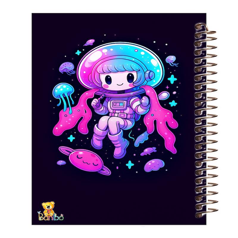 دفتر زبان طرح دختر فضانورد کد 2748