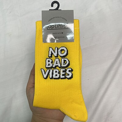 جوراب no bad vibes