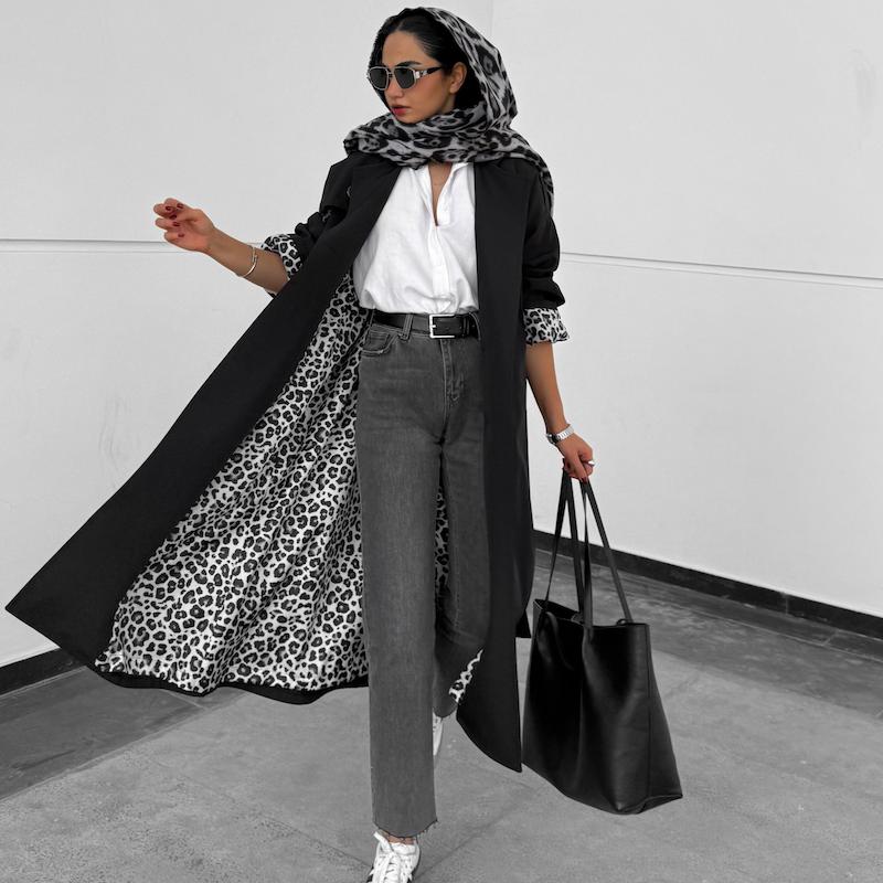 بارونی پلنگی مشکی