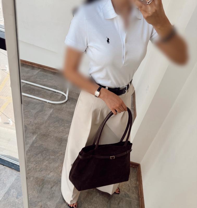 تیشرت سفید POLO