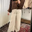 شلوار کرپ لطیف زارا