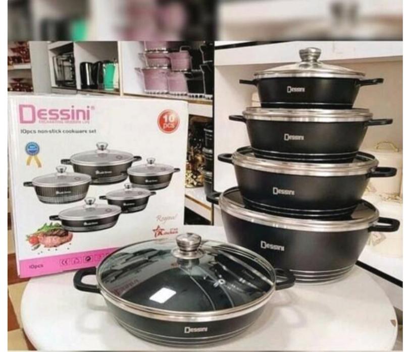 سرویس 10پارچه دسینی چدن گرانیت خارجی