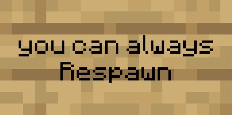 تو همیشه میتونی دوباره شروع کنی