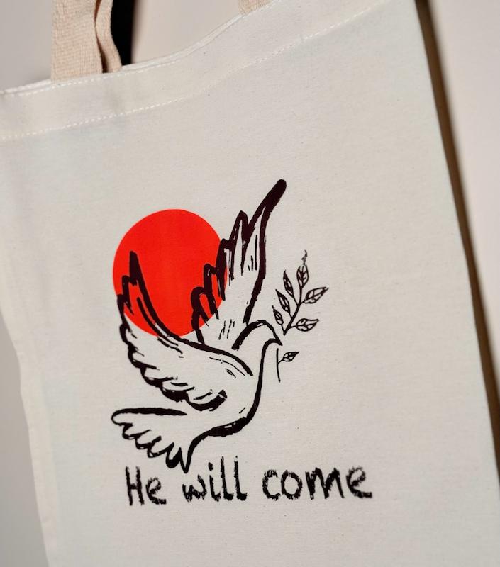 کیسه پارچه‌ای / توت بگ (تت بگ)  he will come(to40440)