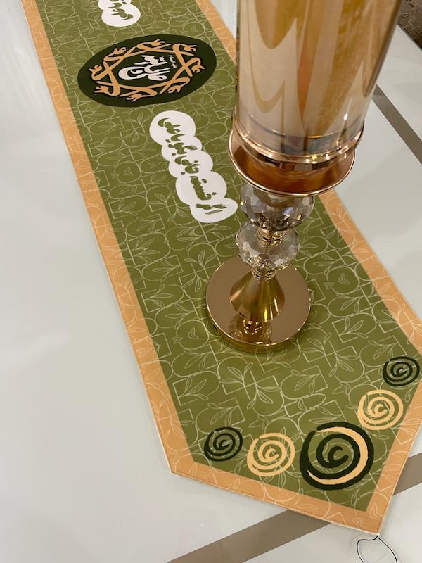 رانر رومیزی غدیری سبز امیرالمومنین