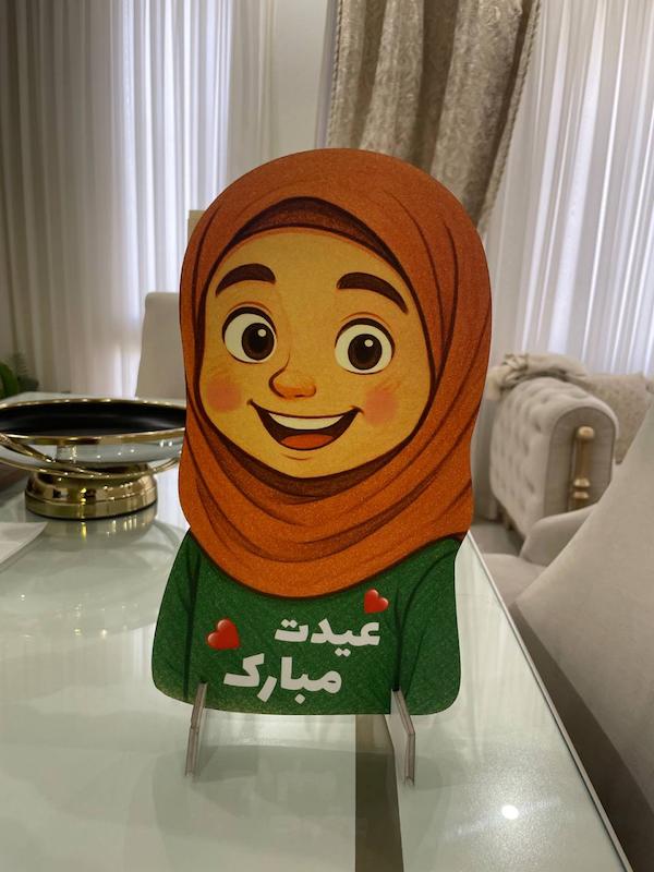 استند دخترک فوم بورد