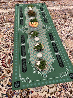 طریقه و آداب سفره حضرت رقیه 