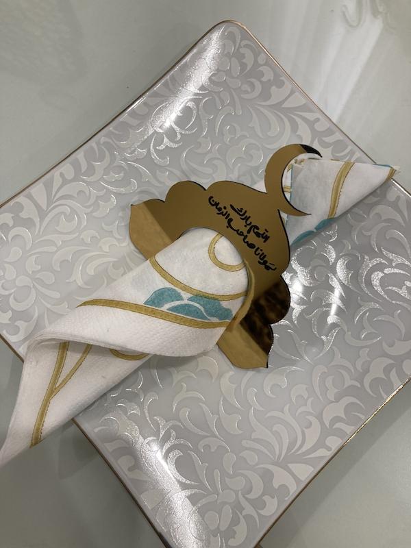 حلقه دستمال اللهم بارک رمضان