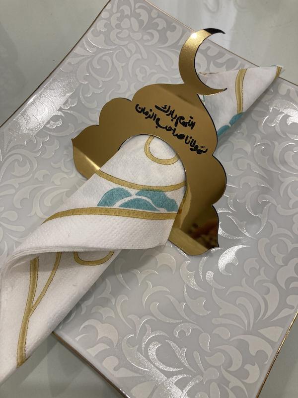 حلقه دستمال اللهم بارک رمضان