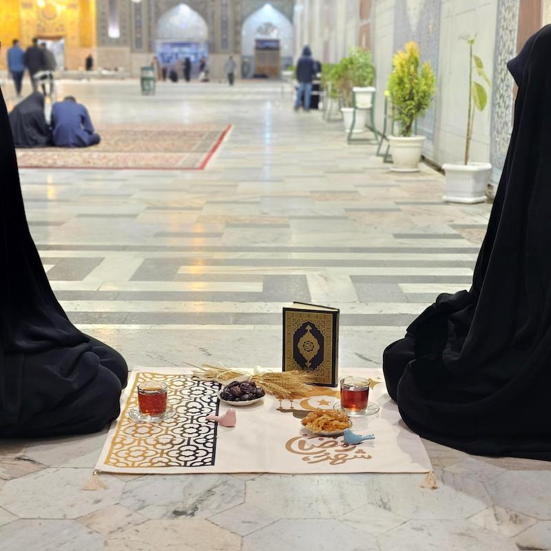 رانر / سفره مربع شهر رمضان