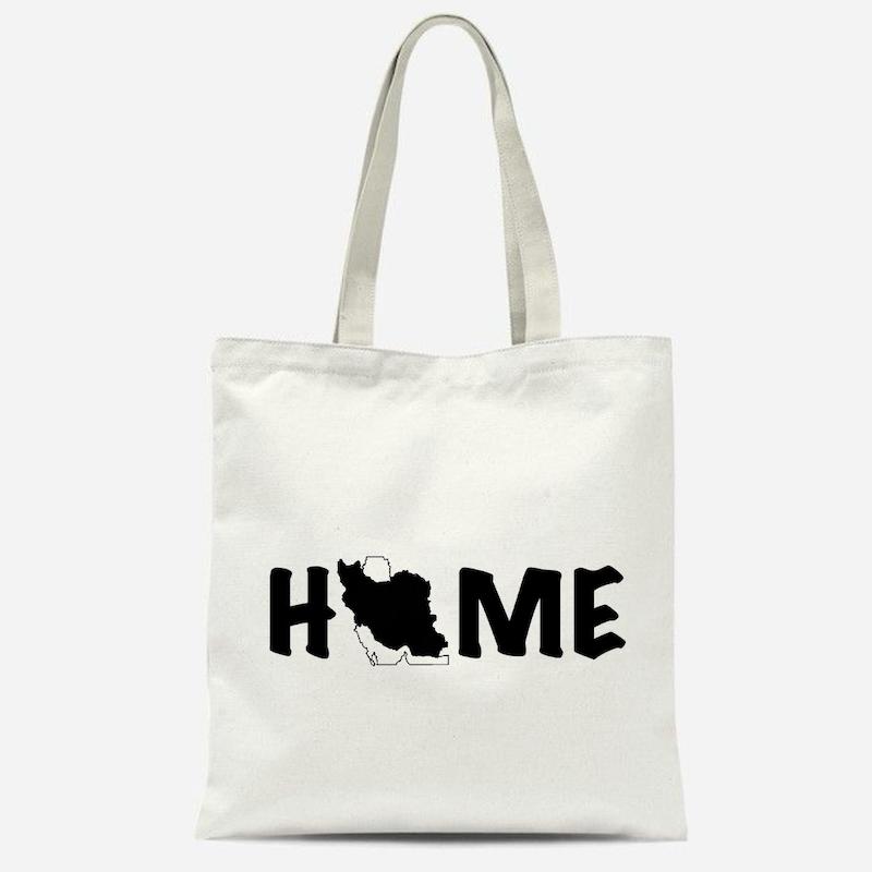 کیف پارچه‌ای/ توت بگ home ایران