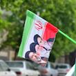 پرچم ایران و رهبران انقلاب 30*40