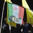 پرچم ایران طرح دعای فرج و آقا مجتبی
