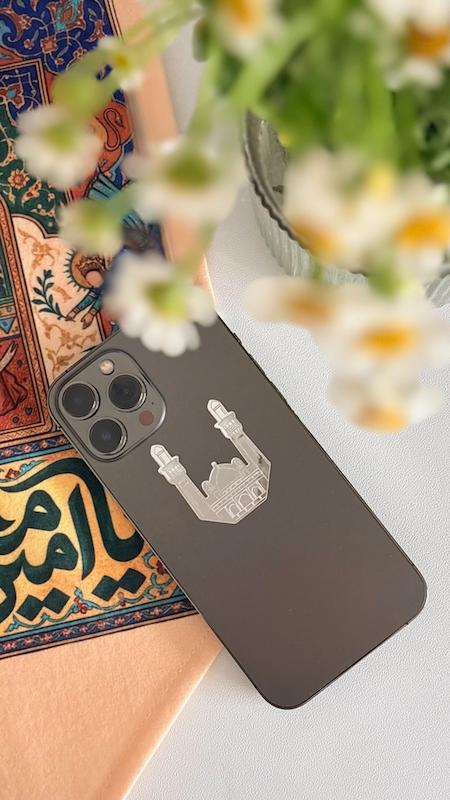 استیکر پلکسی آینه ای حرم امیرالمومنین علی علیه السلام