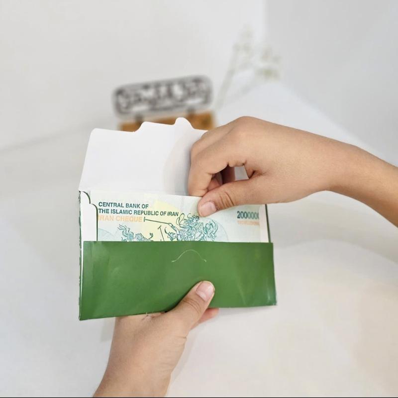 پاکت پول عیدی شاه جهان است علی 