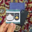 استیکر / برچسب حسین آقام (s10203) 