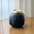 گلدان مشکی چهار سلام